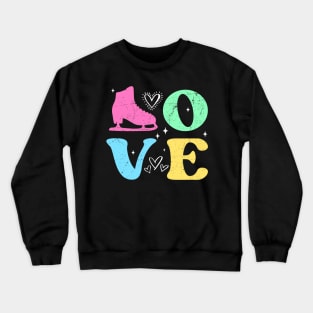 Figure Skating Lover Crewneck Sweatshirt